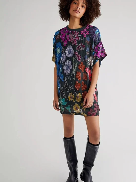 Free people Jewel Mini Dress - Picture 1 of 8